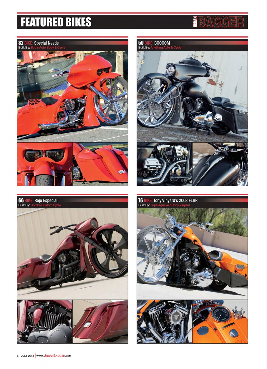 Urban Bagger Preview Pages