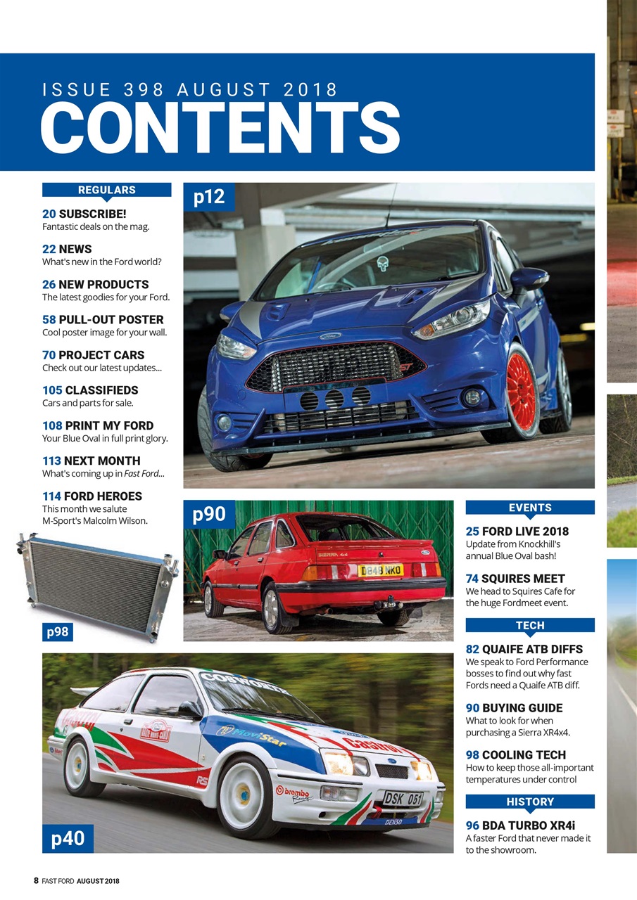 Fast Ford Preview Pages