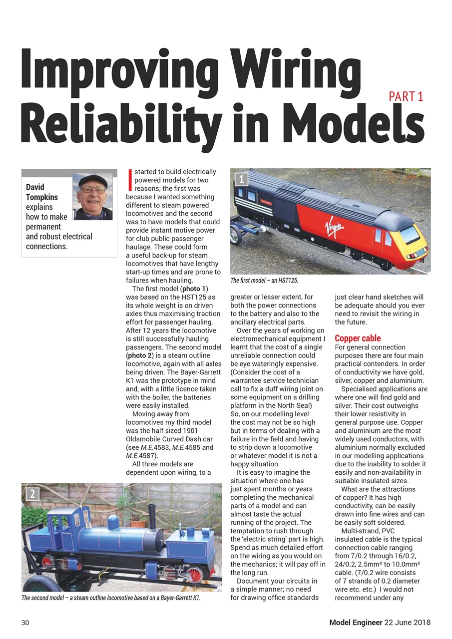 Model Engineer Preview Pages