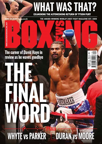 Boxing News issue 12/06/2018
