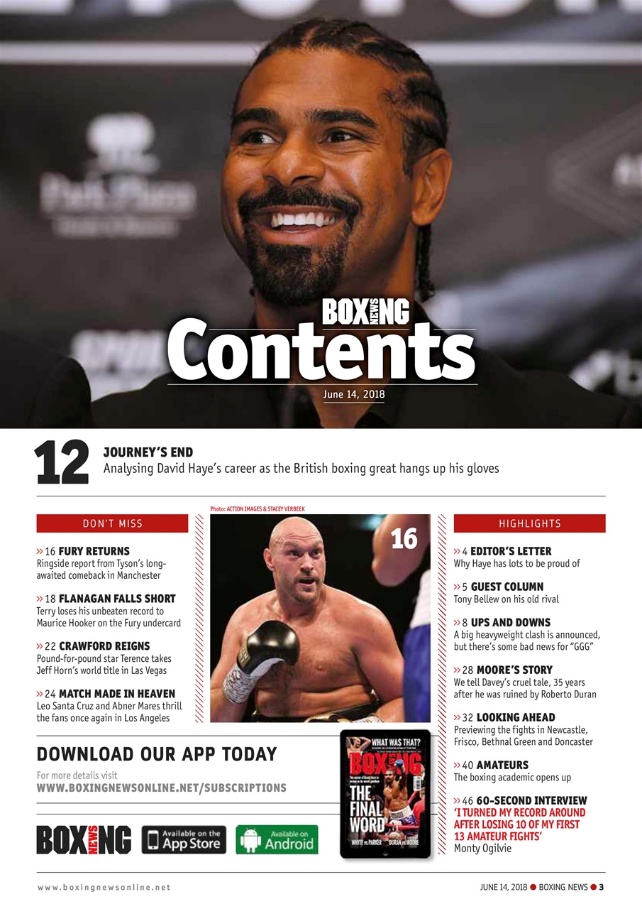 Boxing News Preview Pages