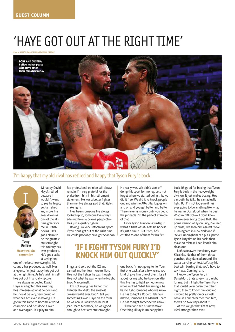 Boxing News Preview Pages