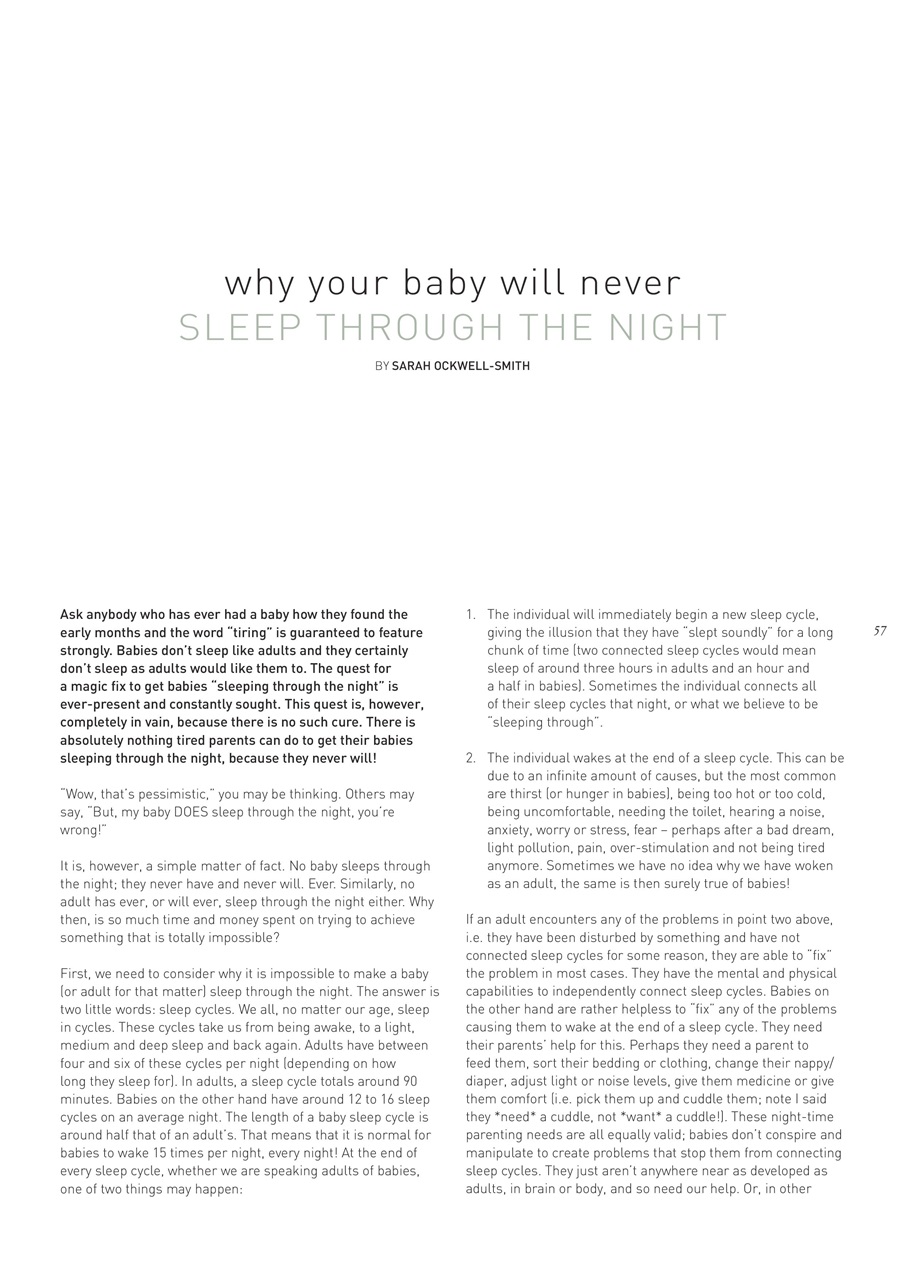 The Natural Parent Magazine Preview Pages