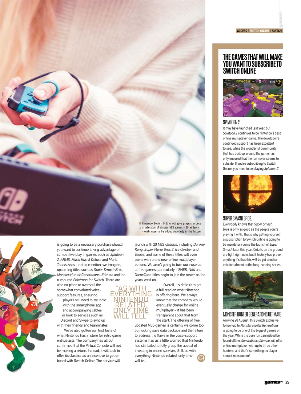 games (TM) Preview Pages