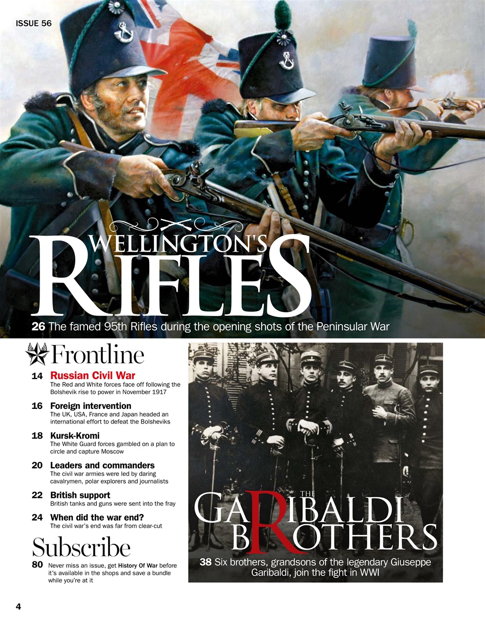 History of War Preview Pages