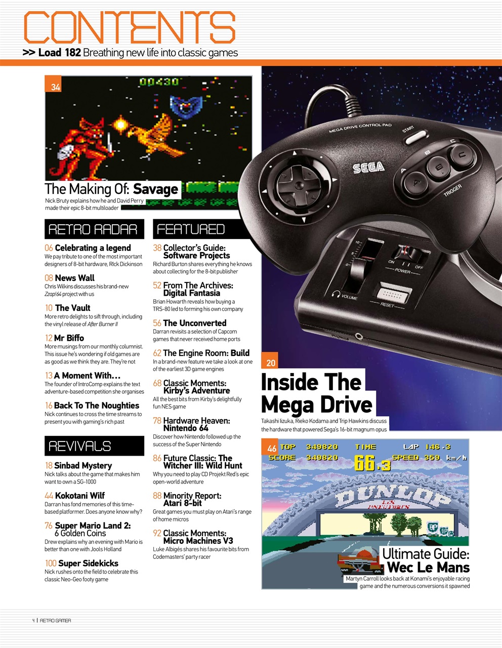 Retro Gamer Preview Pages