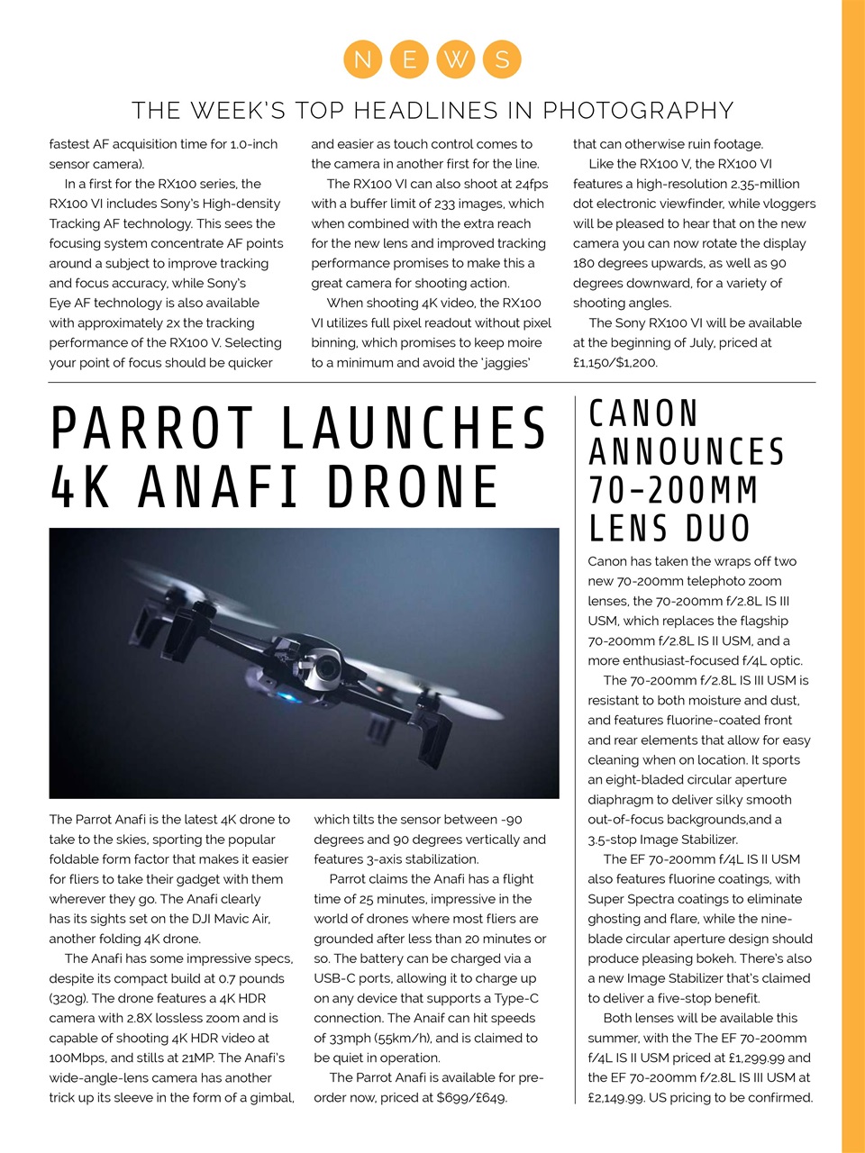 Photography Week Preview Pages