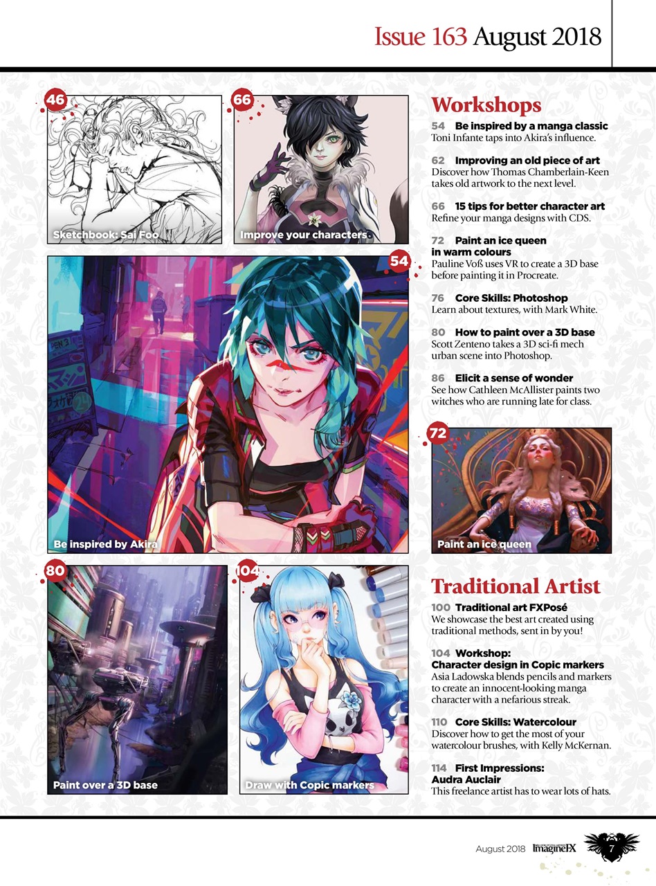 ImagineFX Preview Pages