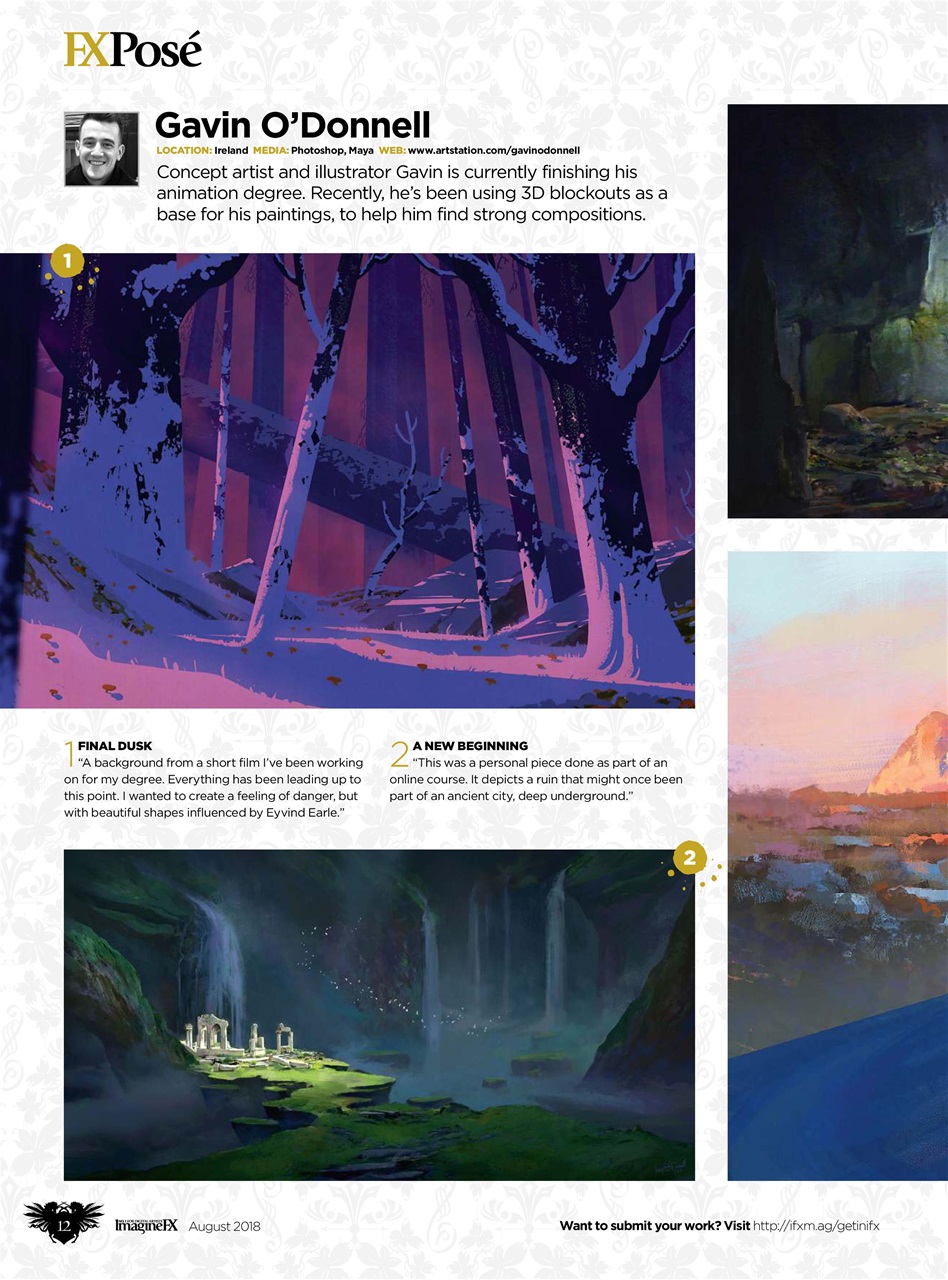 ImagineFX Preview Pages