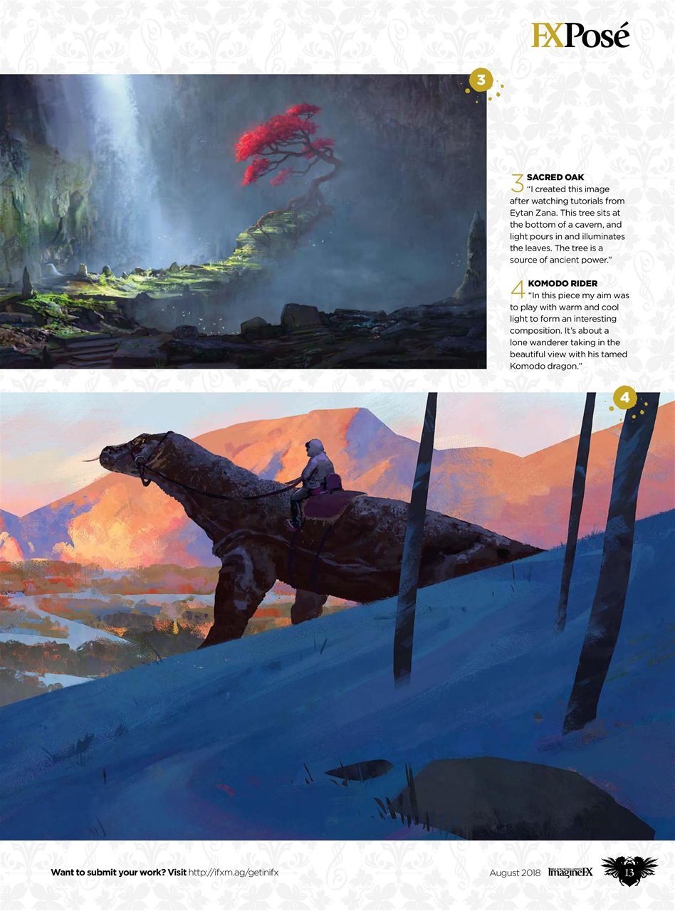 ImagineFX Preview Pages