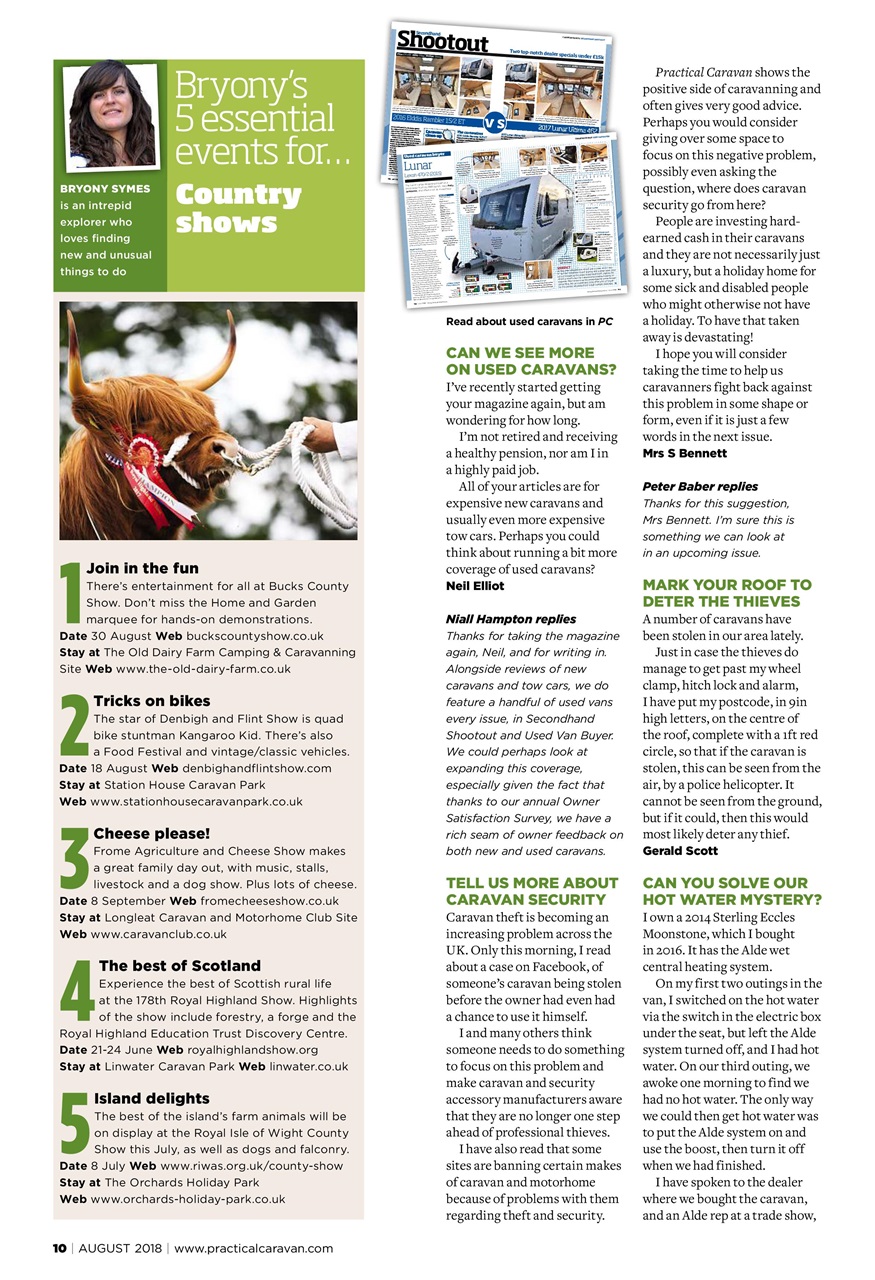 Practical Caravan Preview Pages