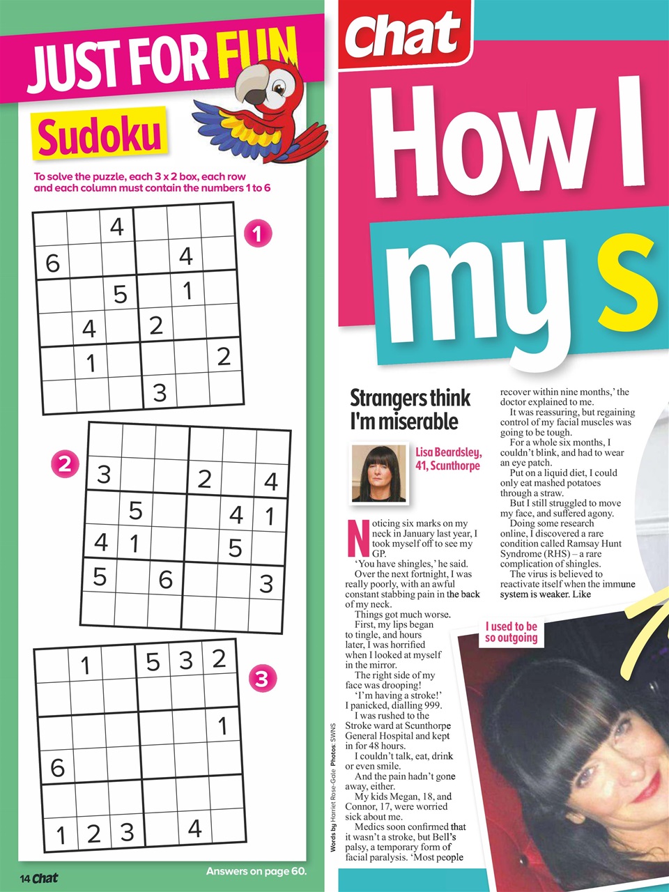 Chat Specials Preview Pages