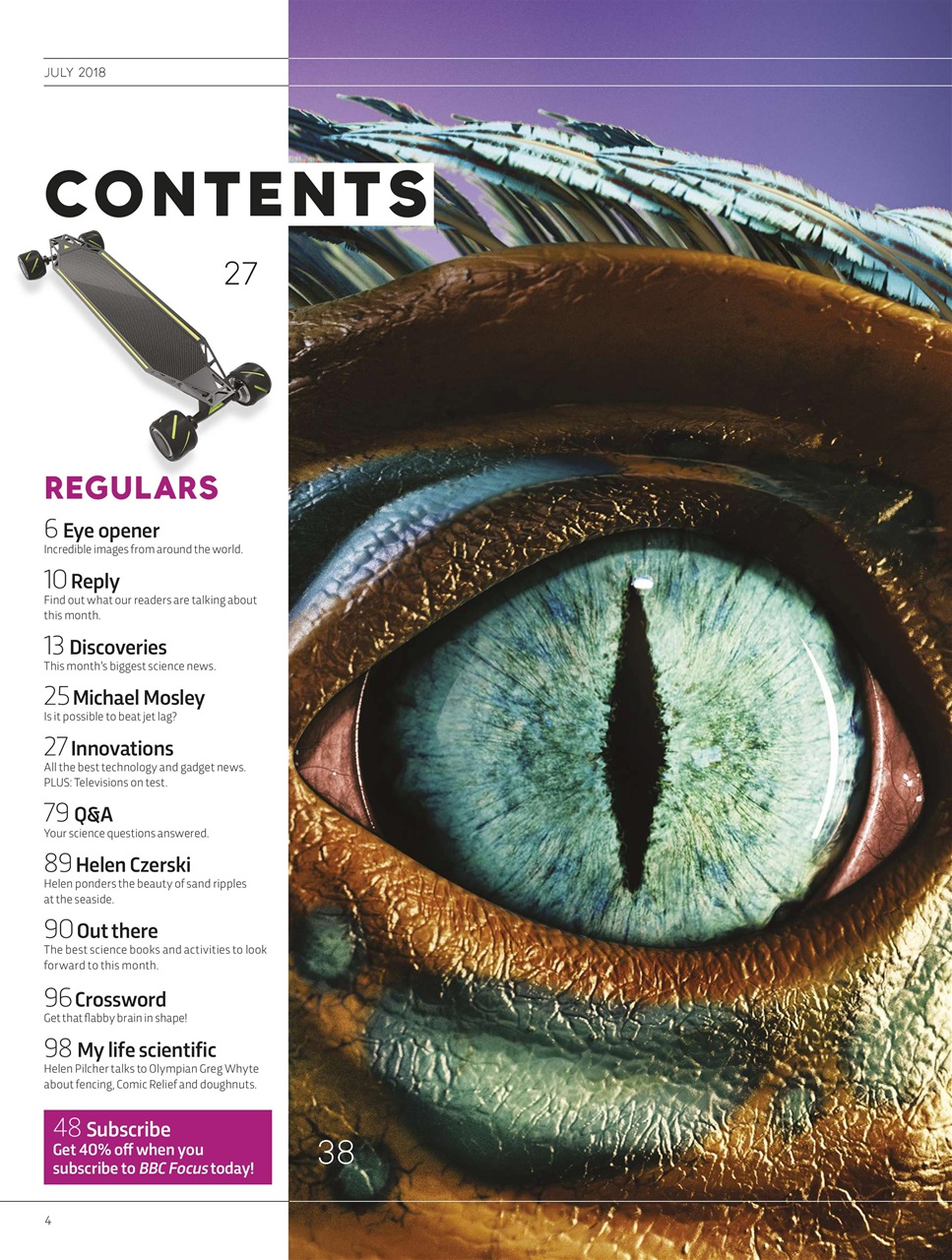 BBC Science Focus Magazine Preview Pages