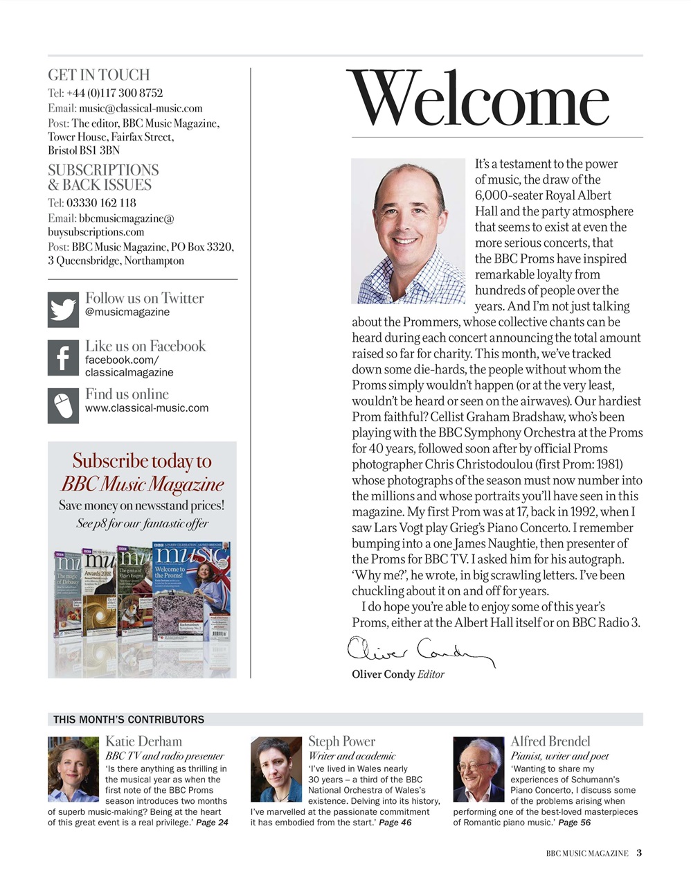 BBC Music Magazine Preview Pages
