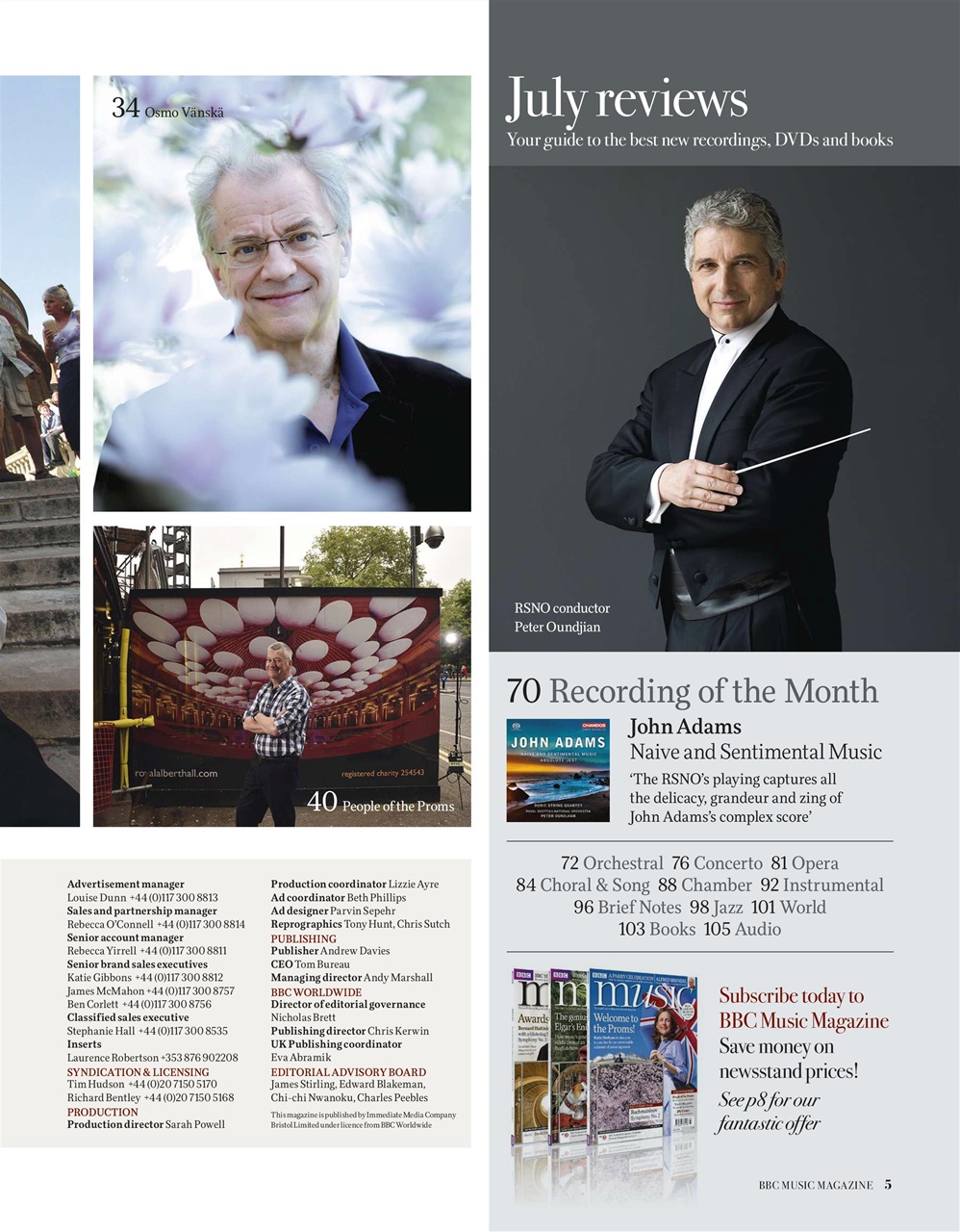 BBC Music Magazine Preview Pages