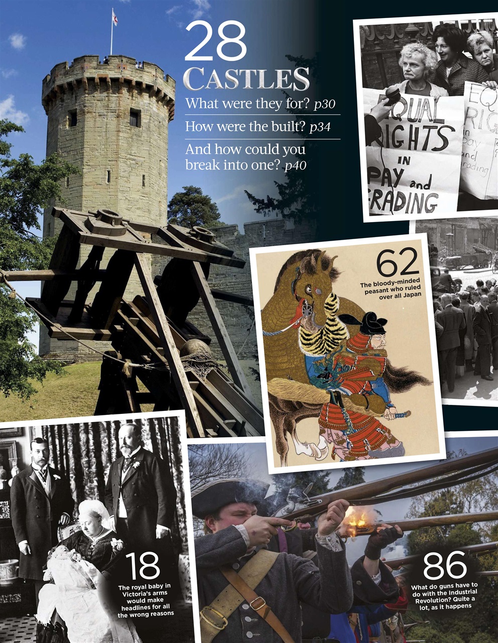 BBC History Revealed Magazine Preview Pages