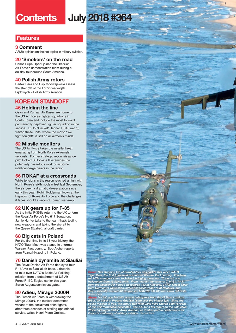 AirForces Monthly Preview Pages