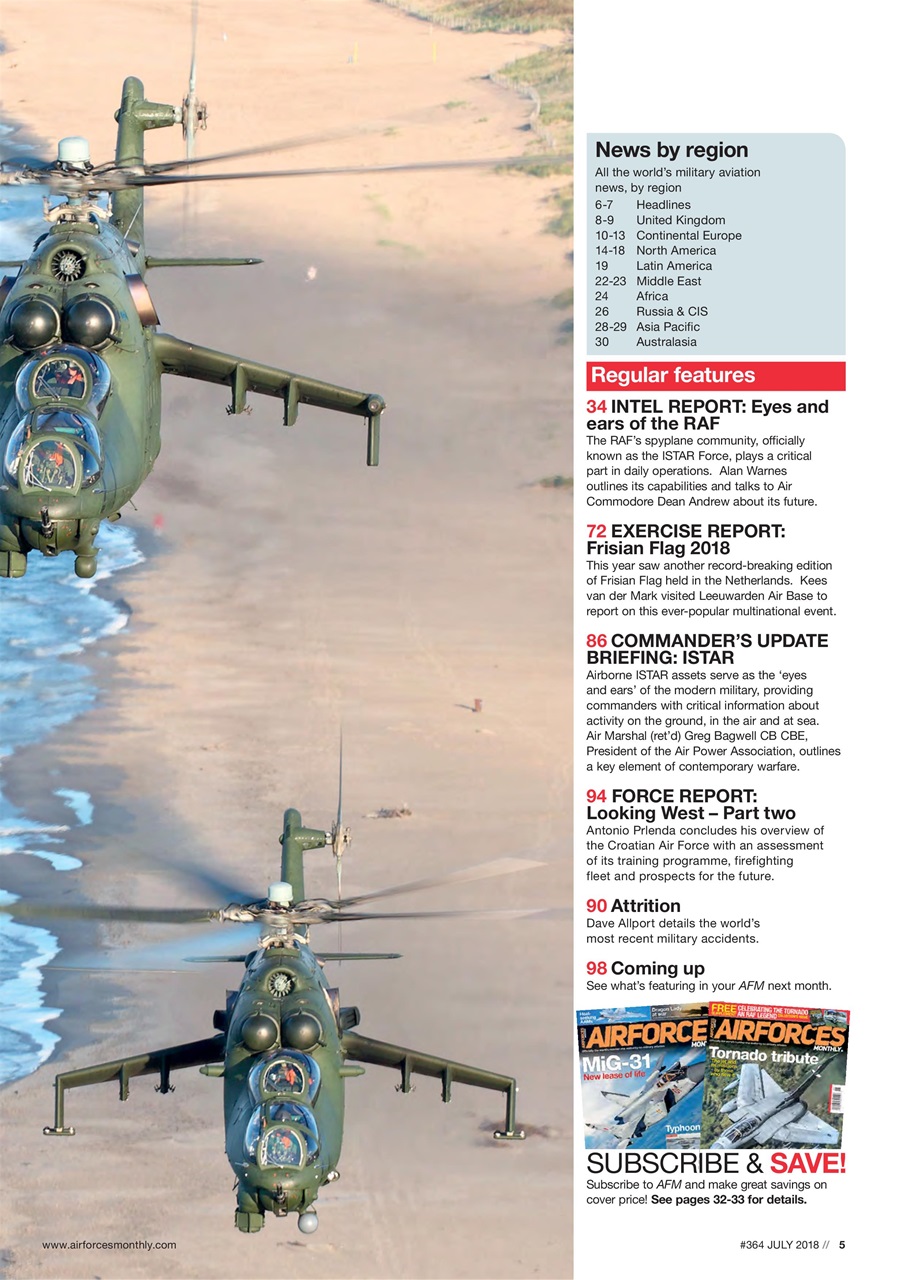AirForces Monthly Preview Pages