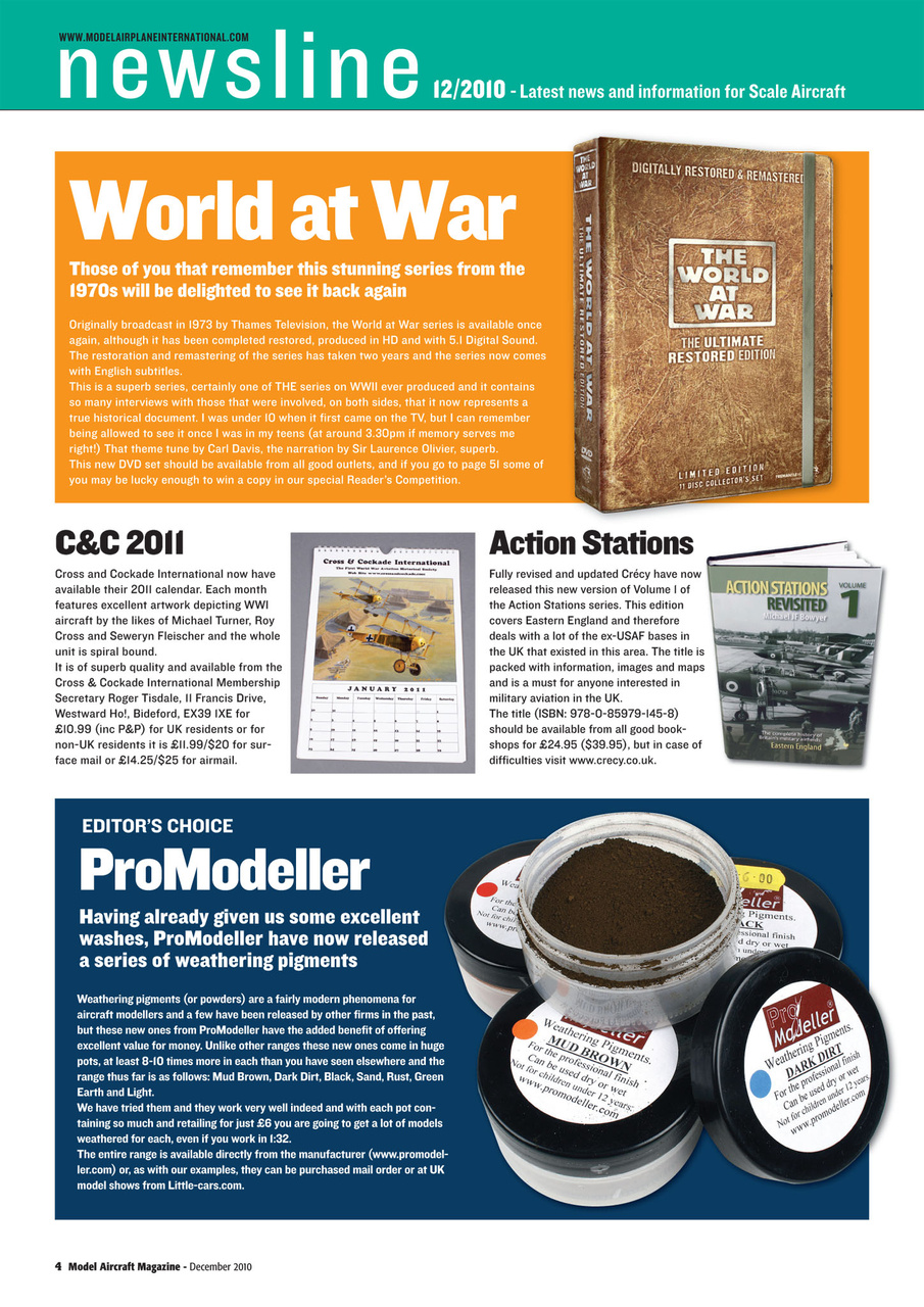 Model Airplane International Preview Pages