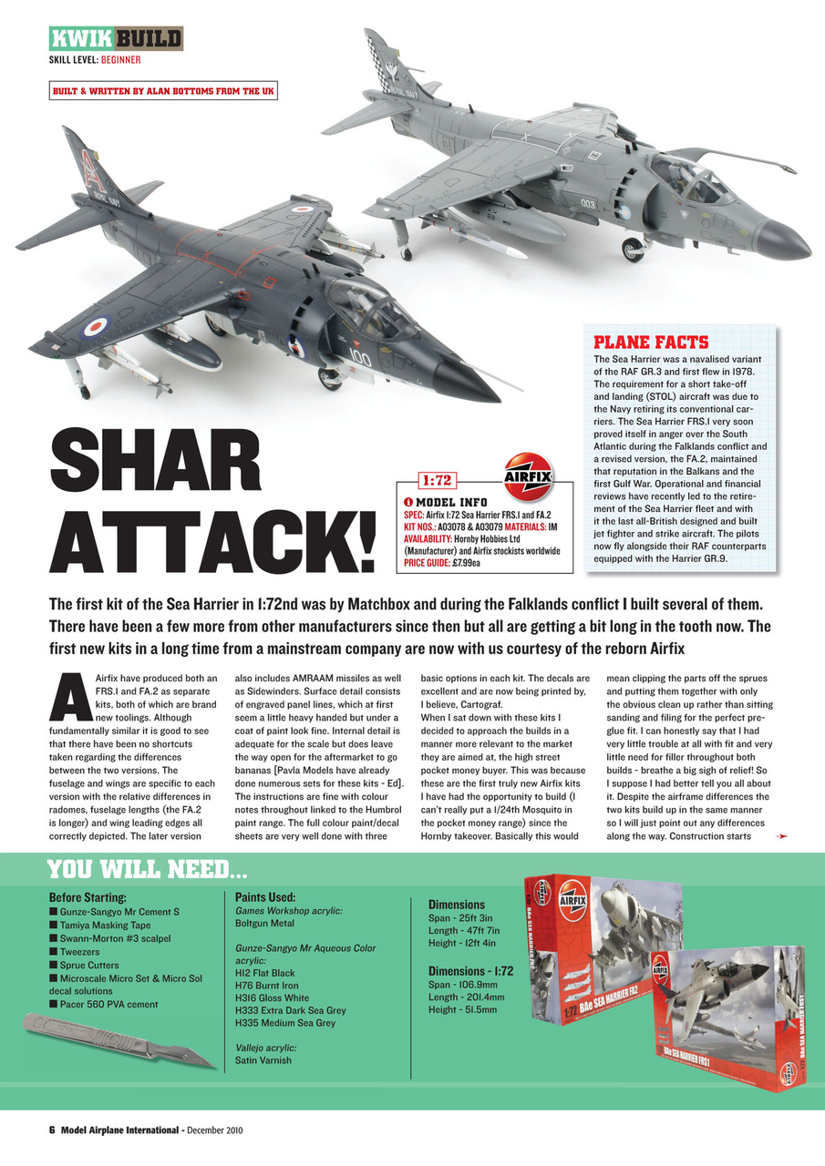 Model Airplane International Preview Pages