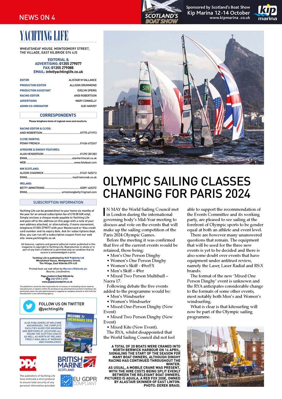Yachting Life Preview Pages