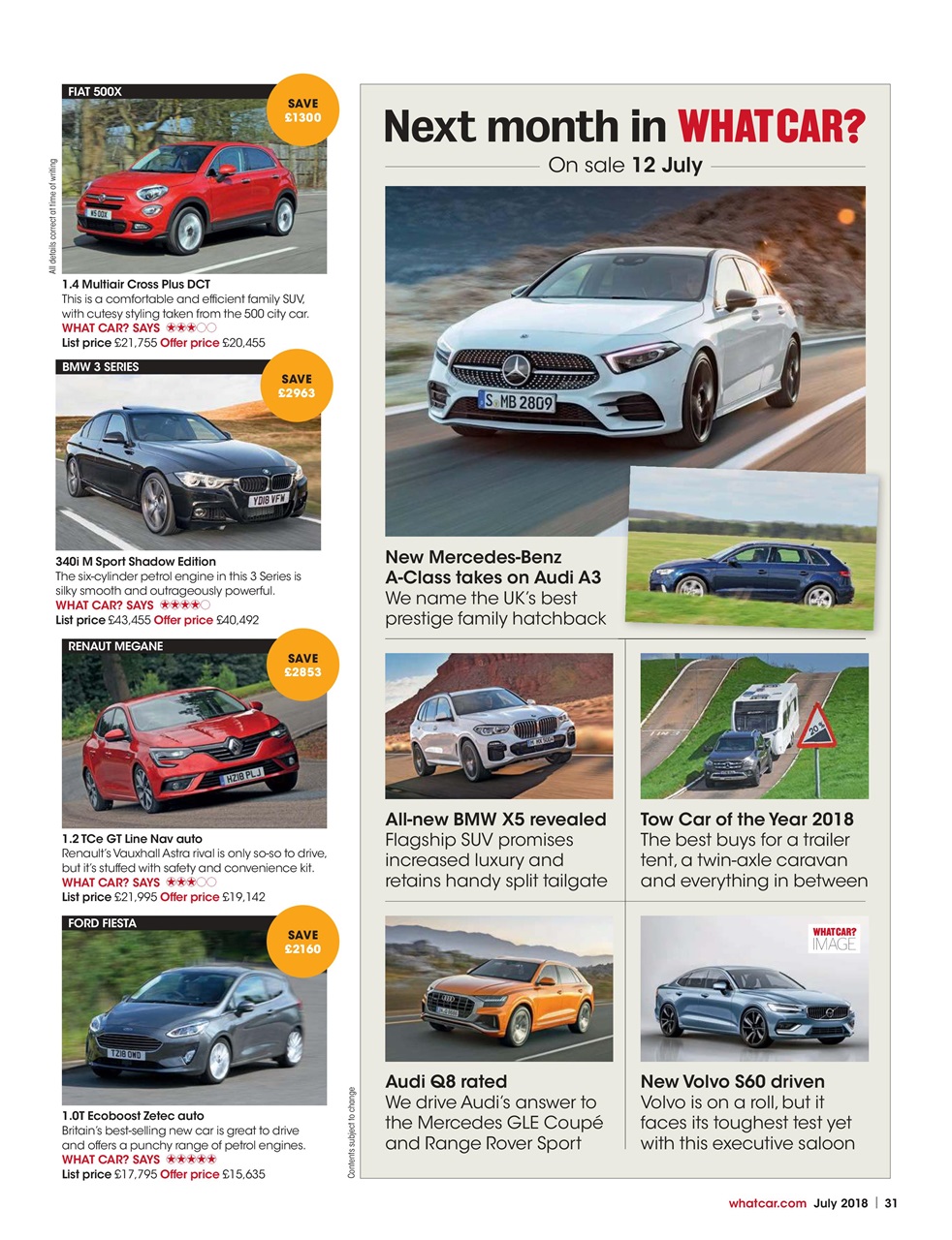 What Car? Preview Pages