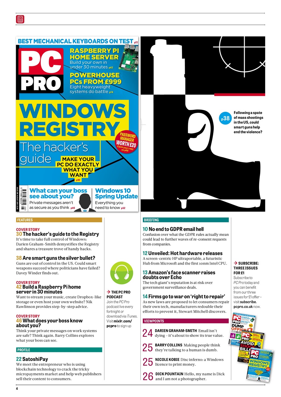 PC Pro Preview Pages