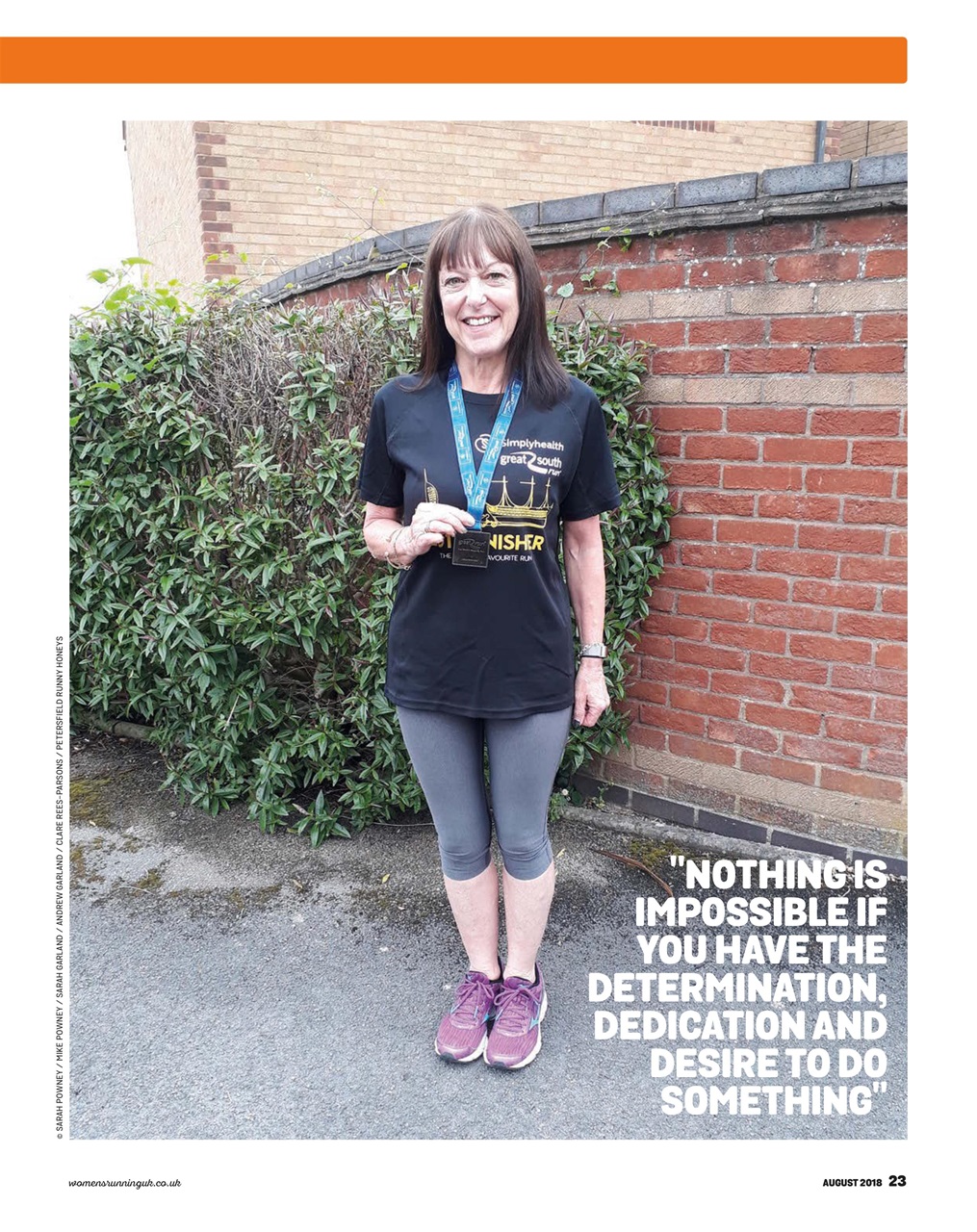 Women’s Running Preview Pages