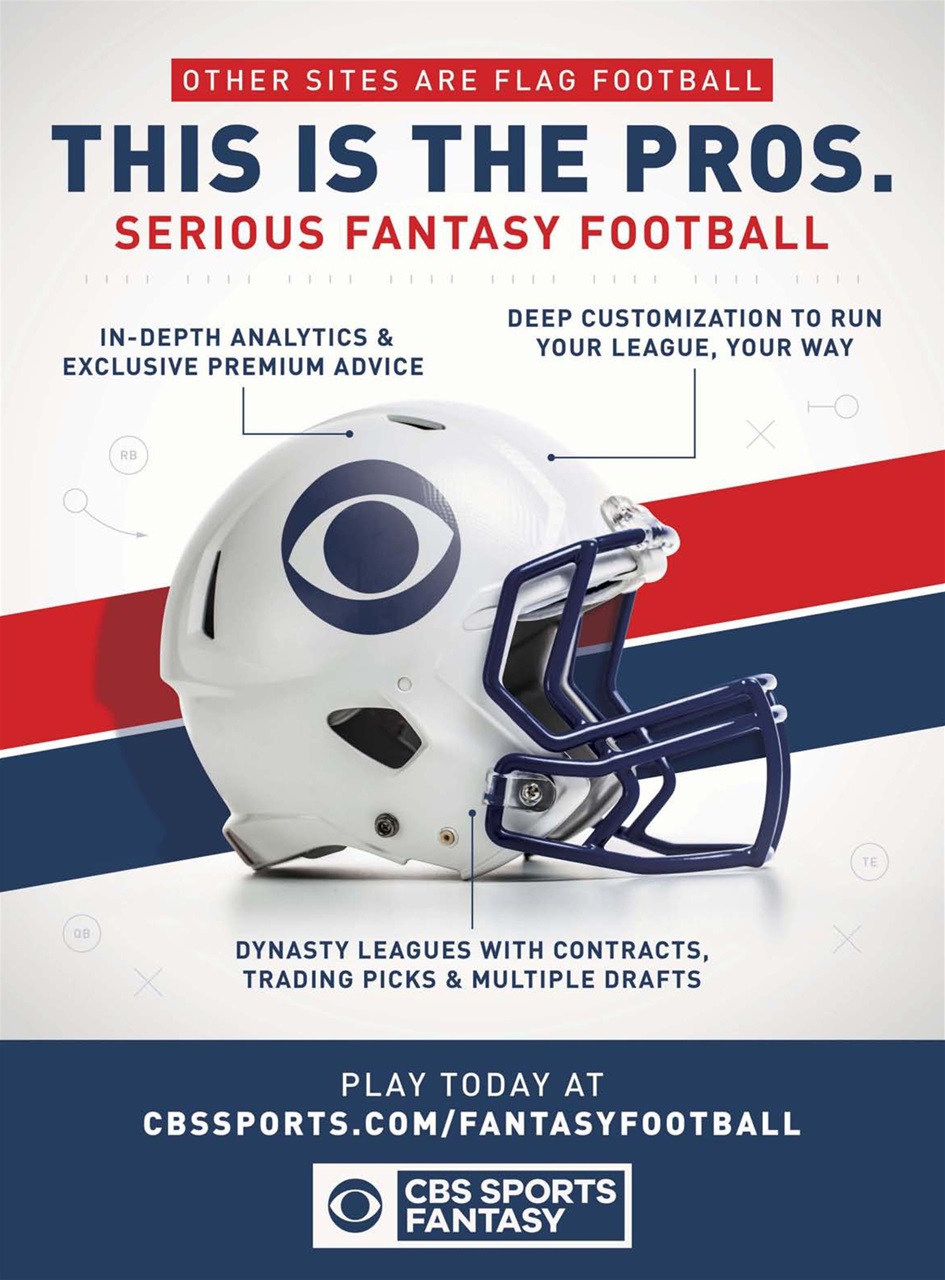 Beckett Football Magazine Preview Pages