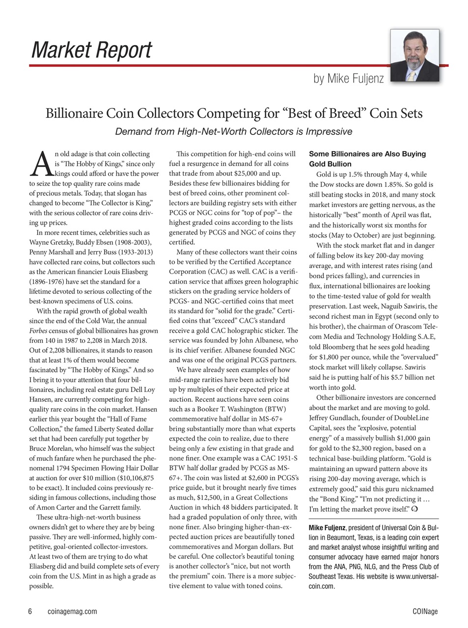 COINage Magazine Preview Pages