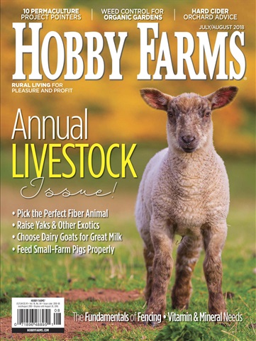 Hobby Farms Magazine issue July/Aug 2018