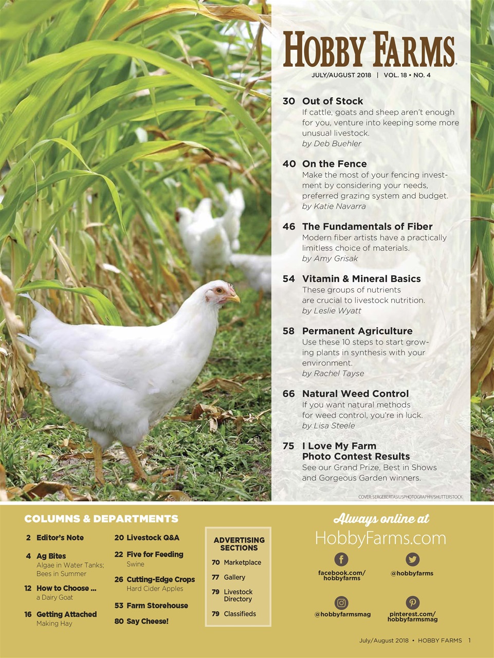 Hobby Farms Magazine Preview Pages
