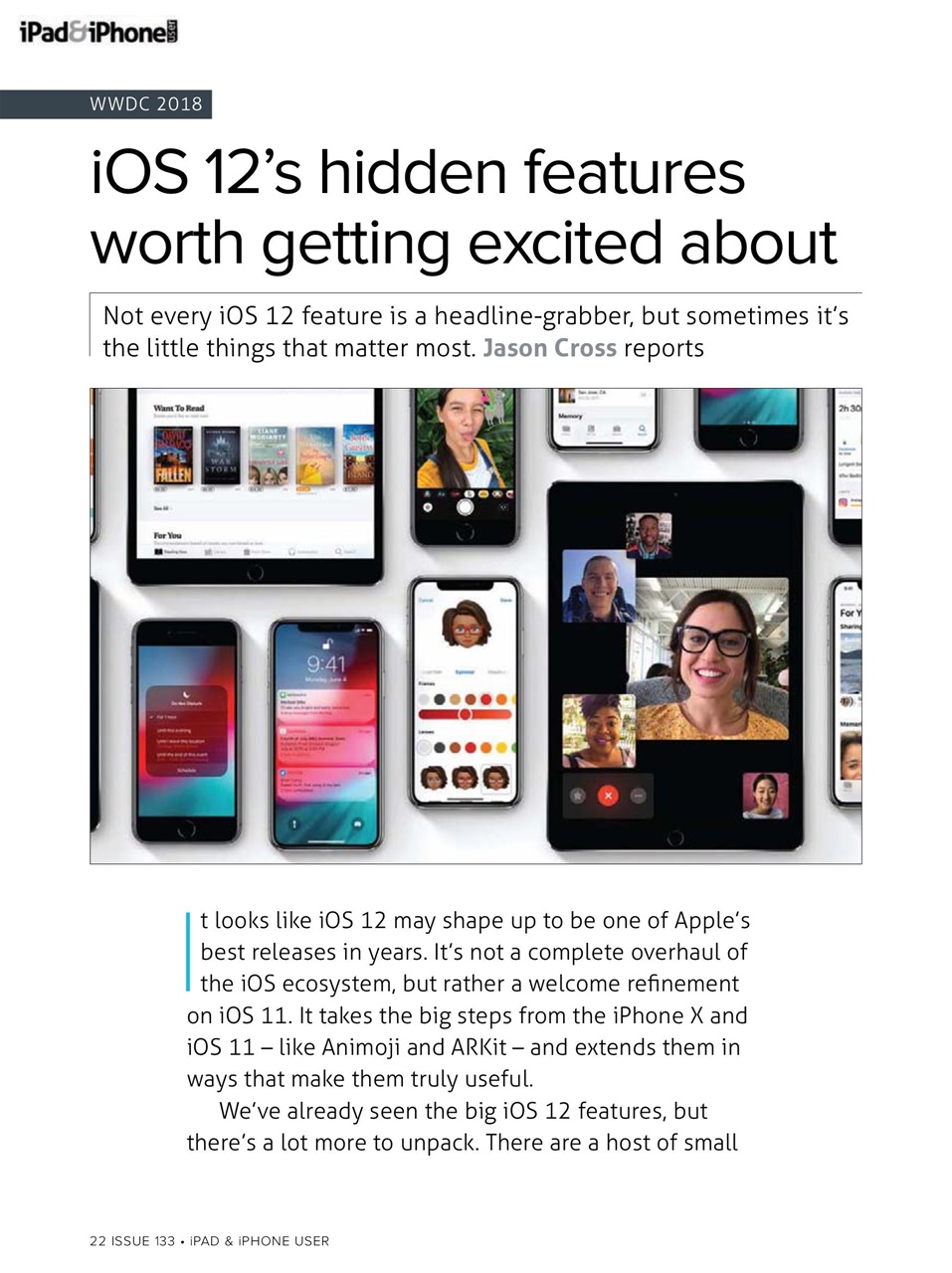 iPad and iPhone User Preview Pages