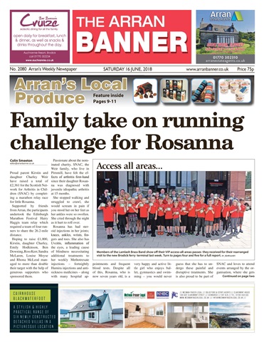 Arran Banner issue 16 June 2018