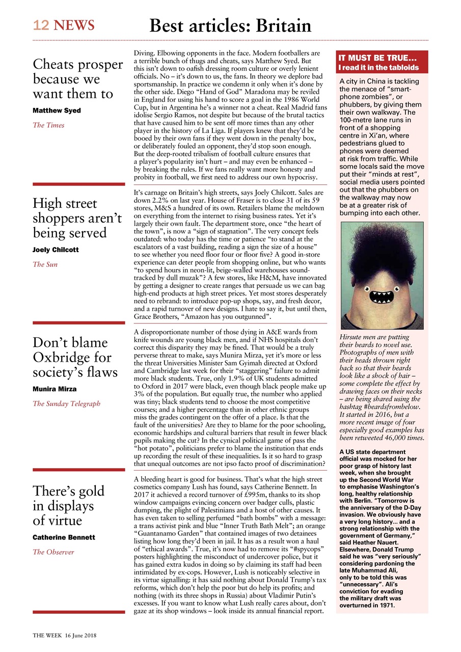 The Week Preview Pages