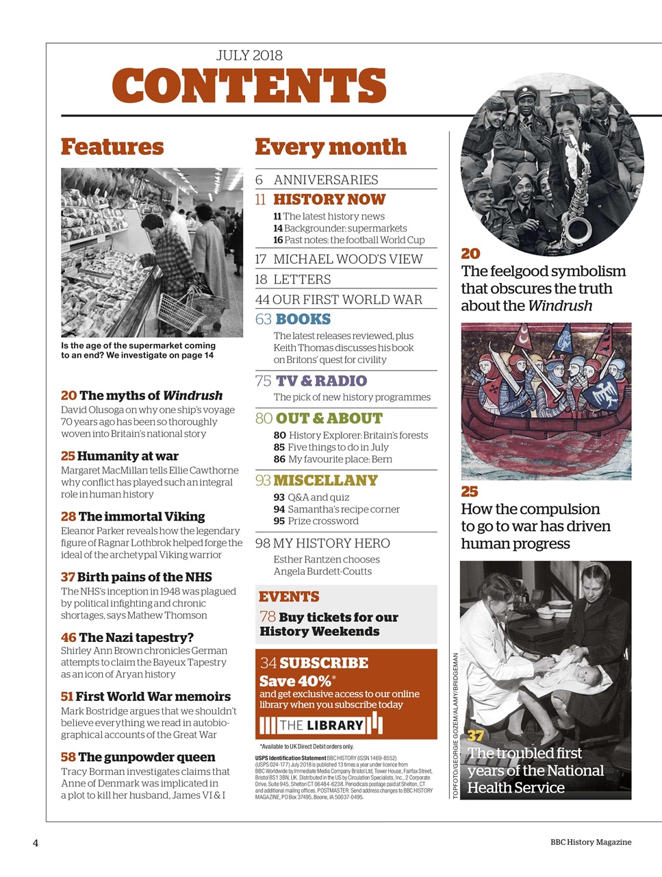 History Extra Magazine Preview Pages