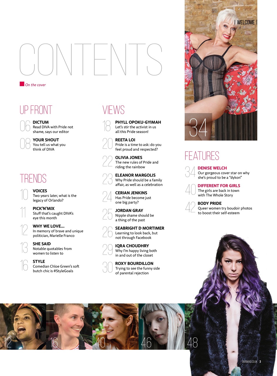 DIVA Magazine Preview Pages