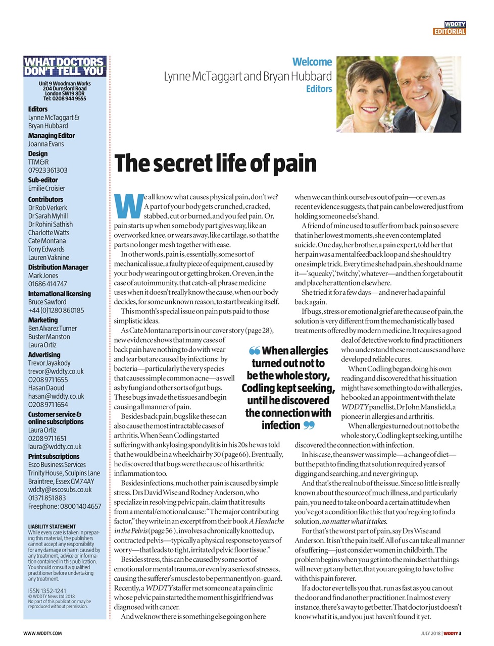 What Doctors Don't Tell You Preview Pages