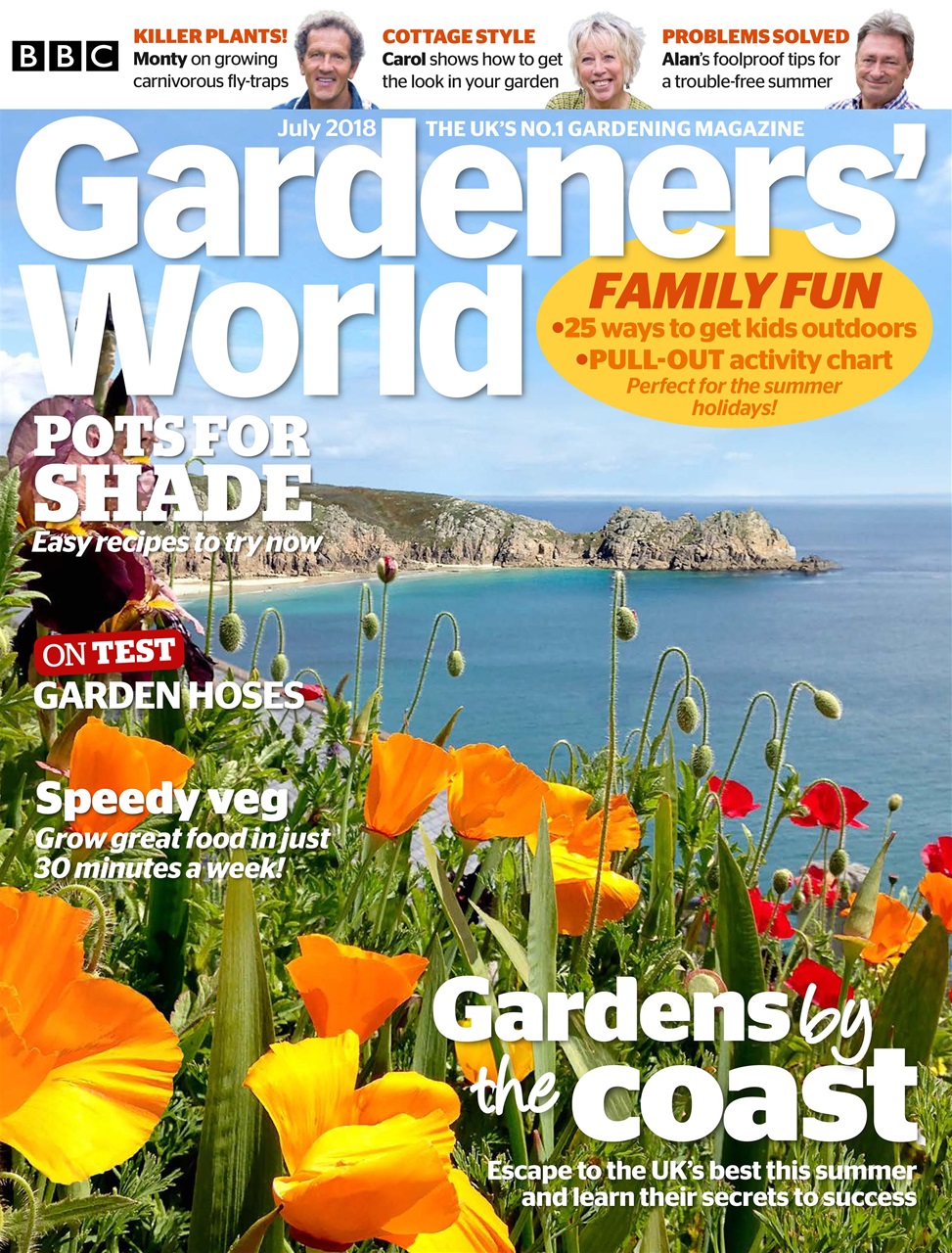 BBC Gardeners’ World Magazine Preview Pages