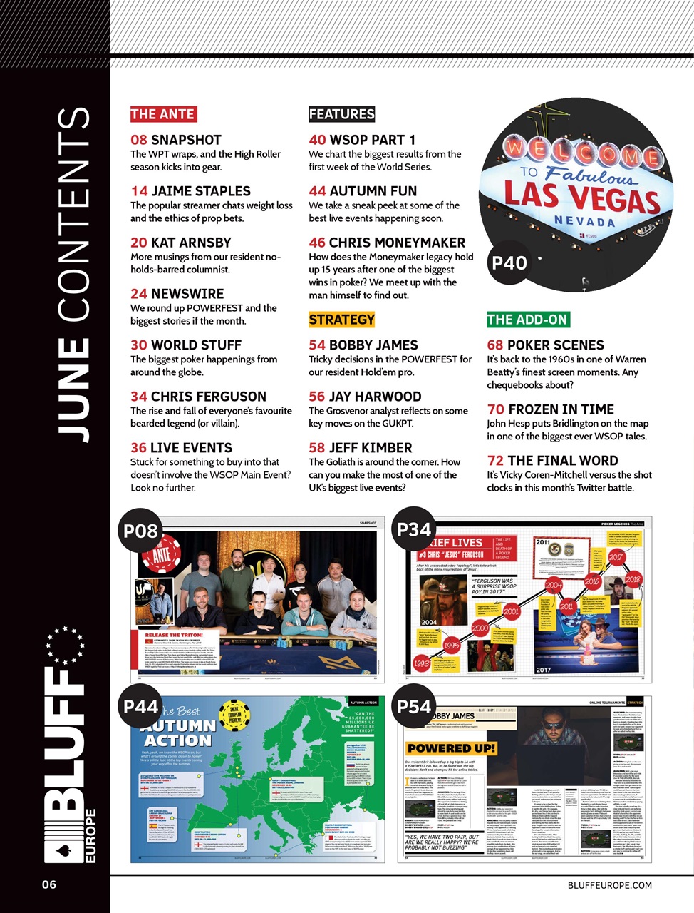 Bluff Europe Preview Pages