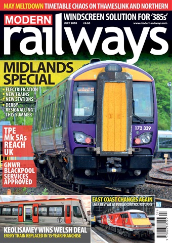 Modern Railways issue   July 2018