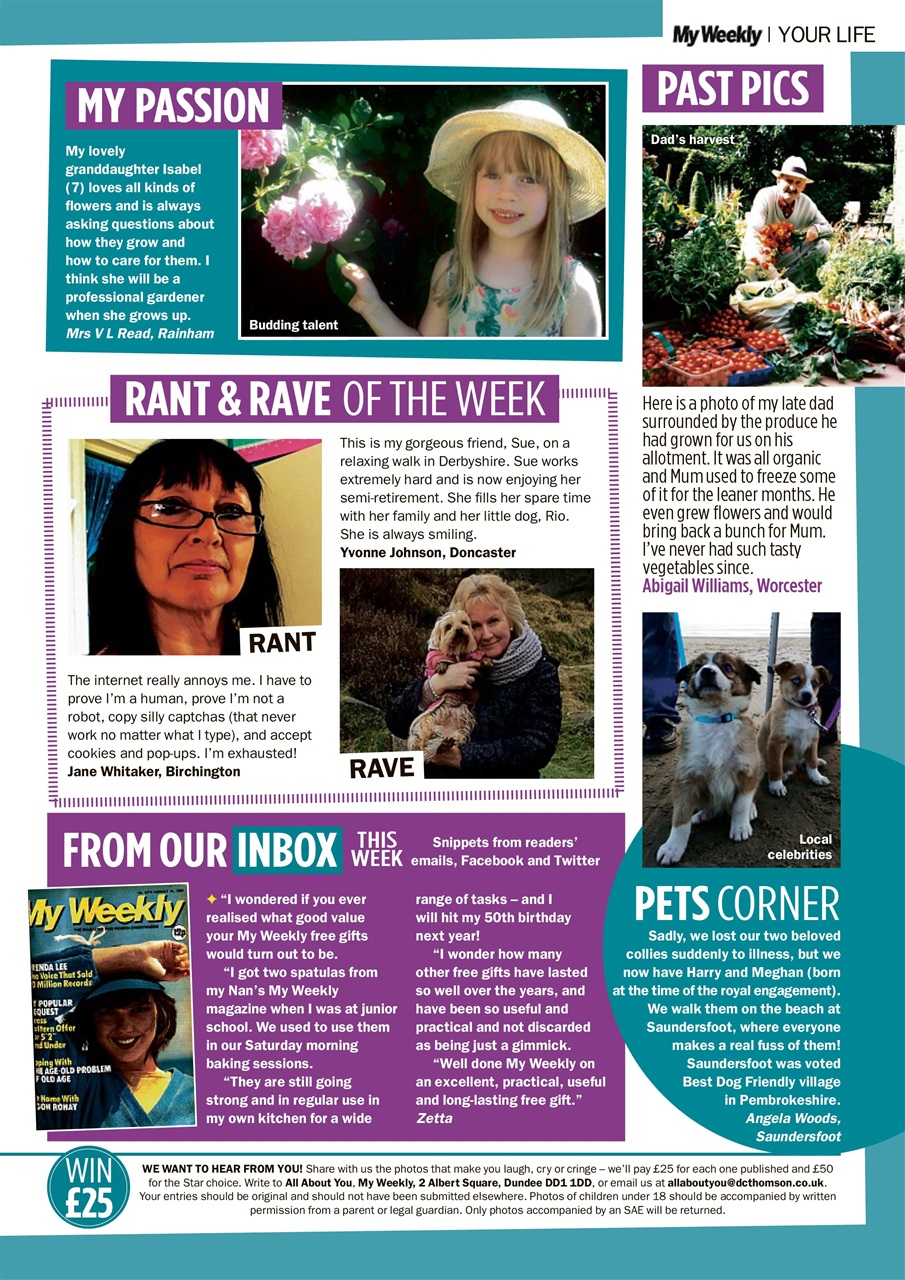 My Weekly Preview Pages