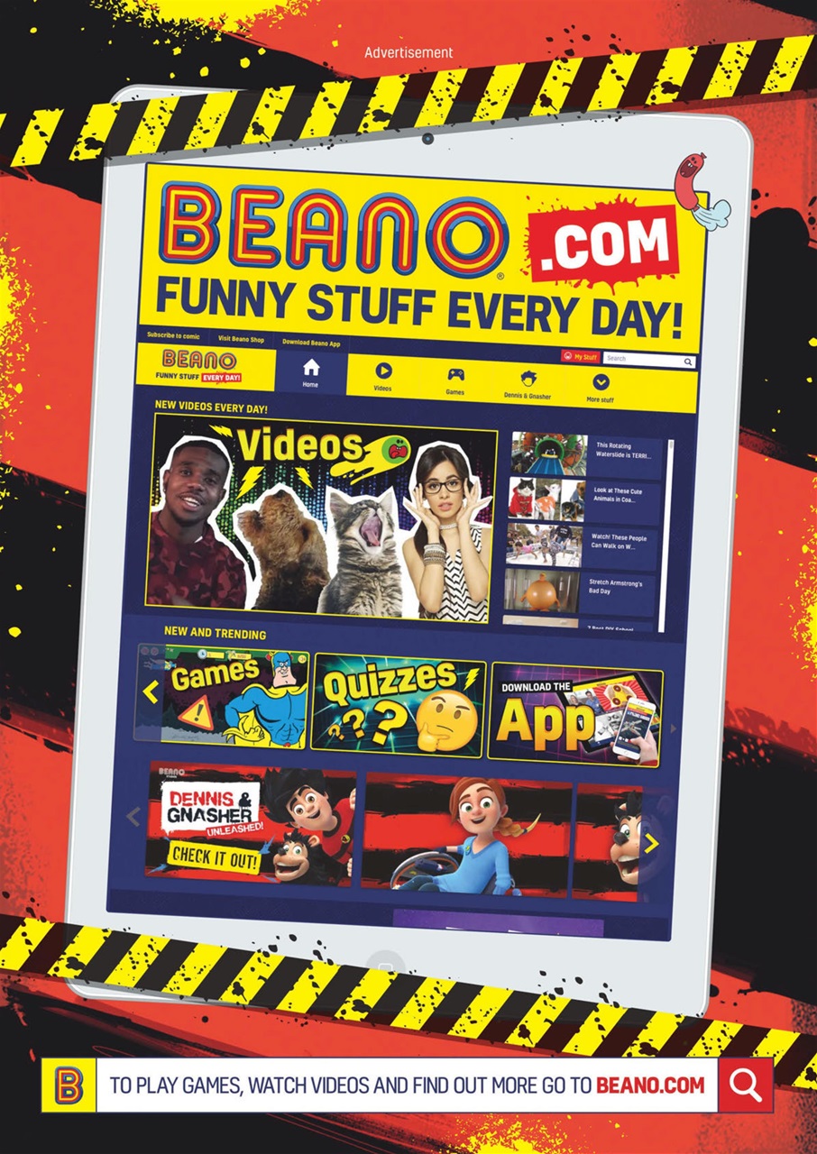 Beano Preview Pages