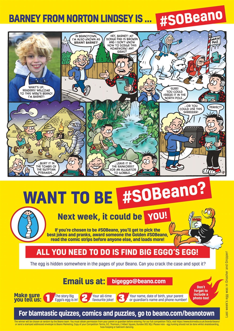 Beano Preview Pages