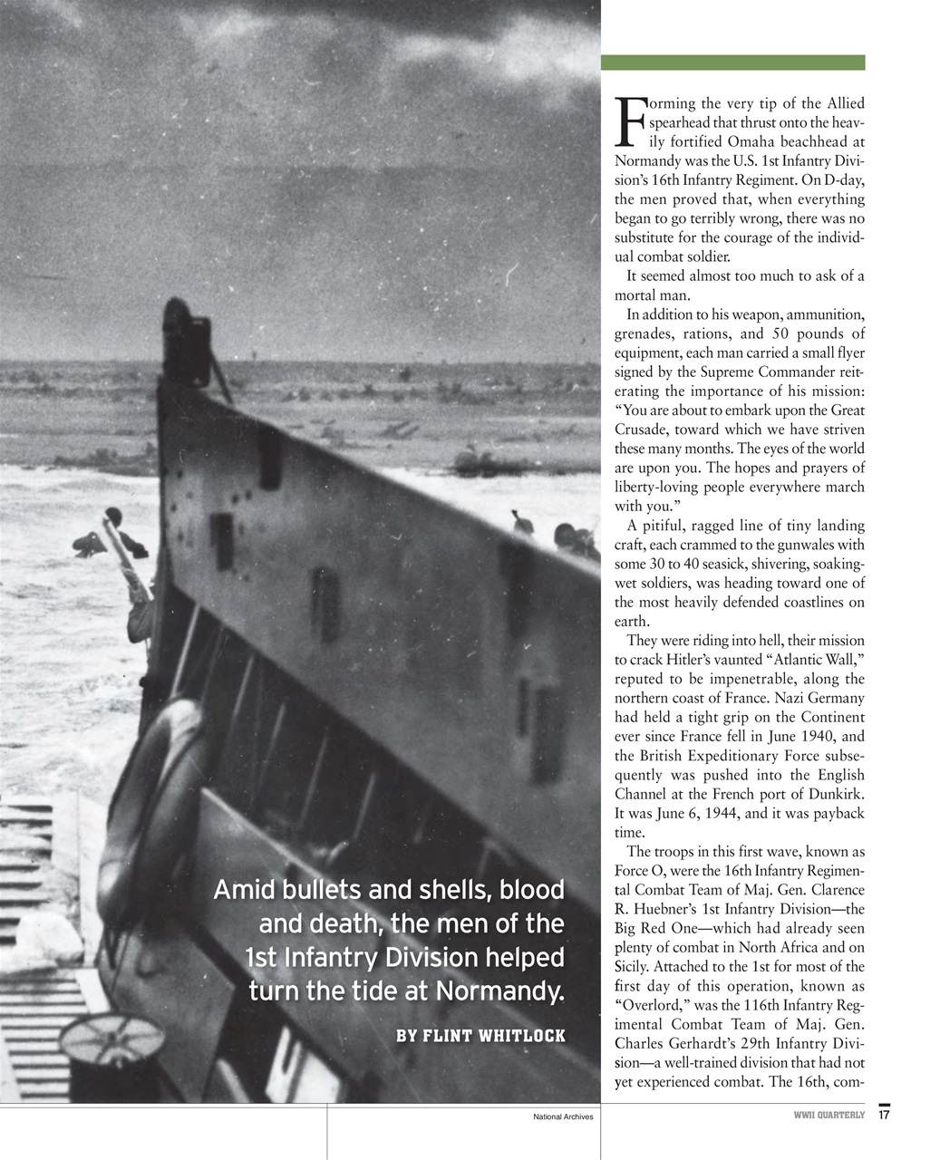 WWII Quarterly Preview Pages