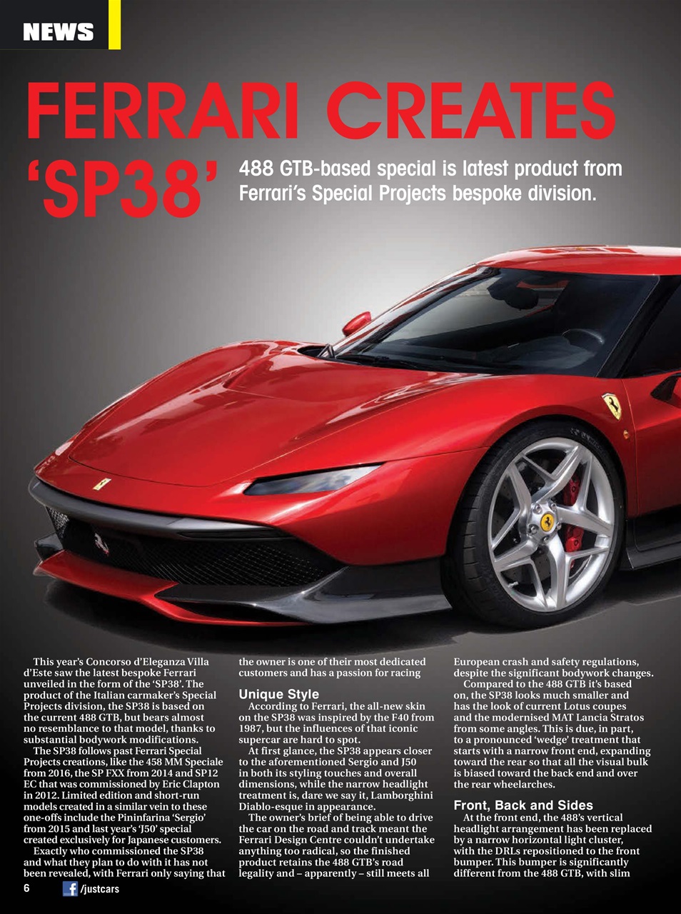 JUST CARS Preview Pages