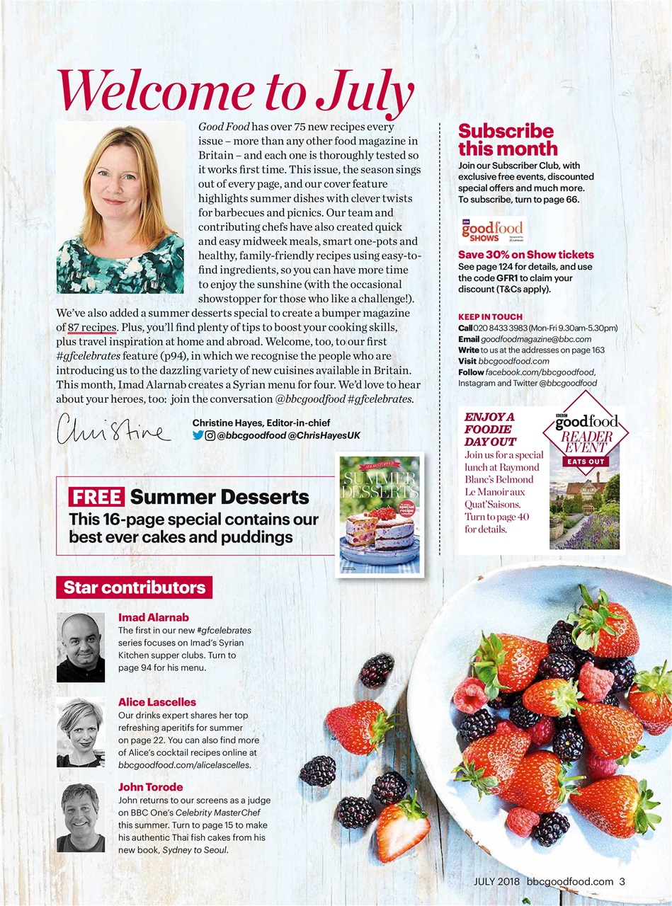 Good Food Magazine Preview Pages