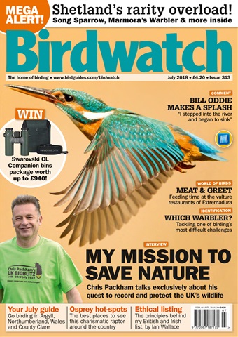 Birdwatch Magazine issue July 2018