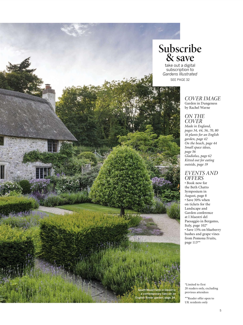 Gardens Illustrated Preview Pages