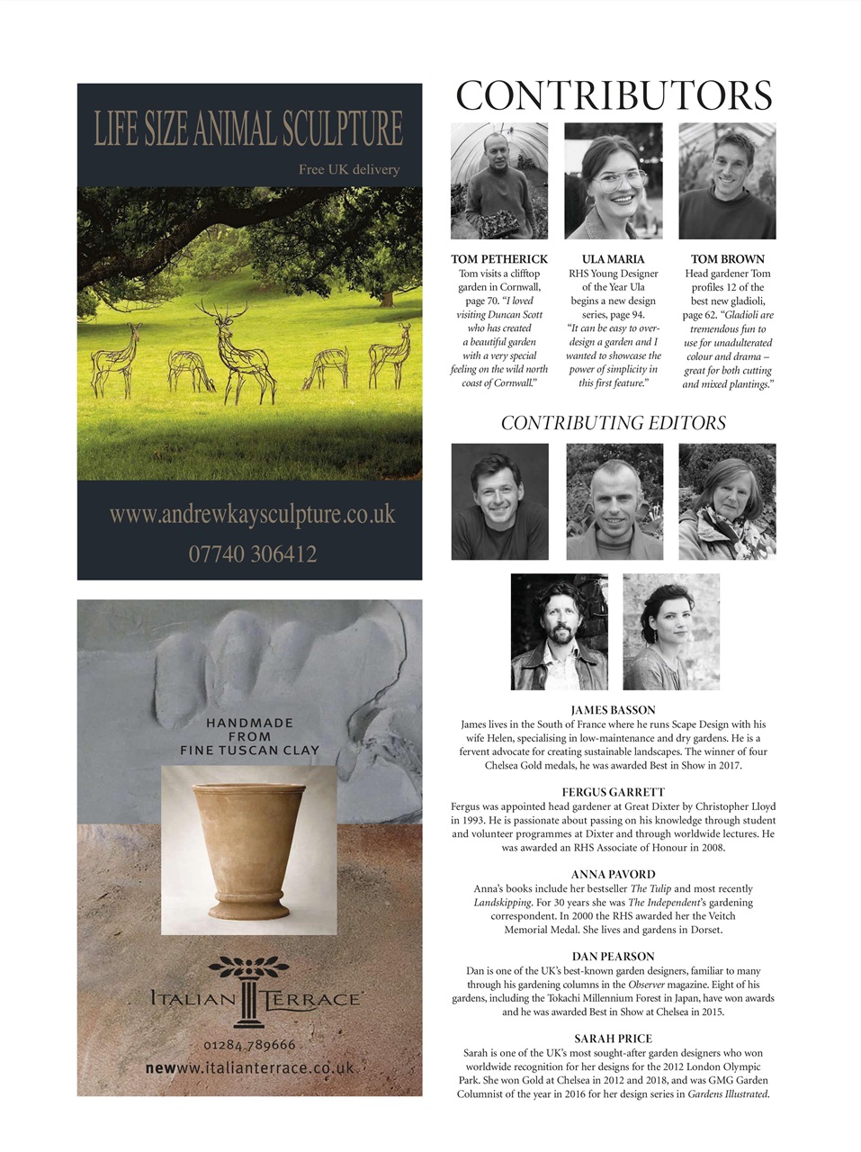 Gardens Illustrated Preview Pages